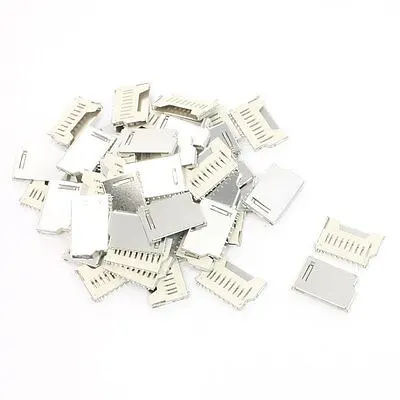 

50 Pcs SD Memory Card Sockets Connectors Replacements 16mm x 26mm