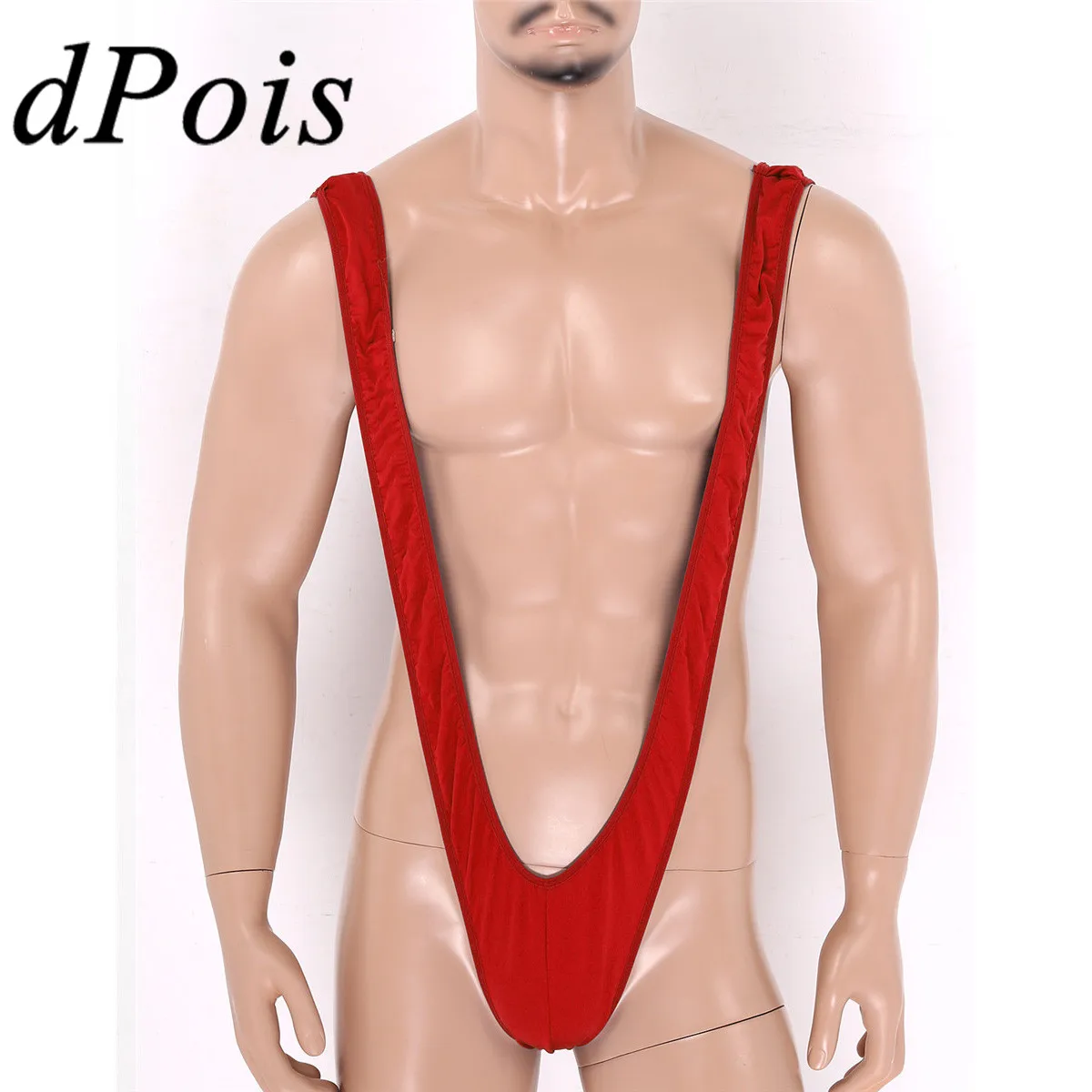 Costumi Da Bagno Uomo Mankini Perizoma Intimo Hommes Costumi Da Bagno Monopezzo Body Con Bretelle A Forma Di V Profondo Uomo Uomo Tute Monopezzo