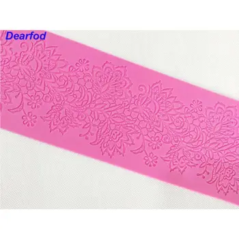 

1Pc Silicone Lace Cake Mold Tool Baking Tools DIY Cake Making Mould Kitchen Supplies