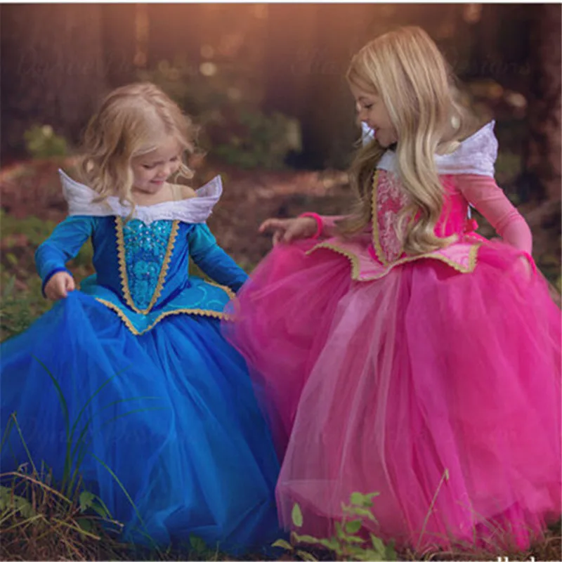 Рождественский костюм для девочек; детское платье принцессы; маскарадное платье Софии, Рапунцель; вечерние маскарадные платья Эльзы, Золушки; вечерние платья