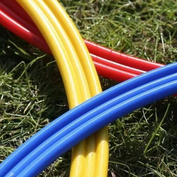 

12pcs Training Ring Workout For Tennis Sport Practical Soccer Practice Coordination Footwork Speed Fitness Football Agility Aid