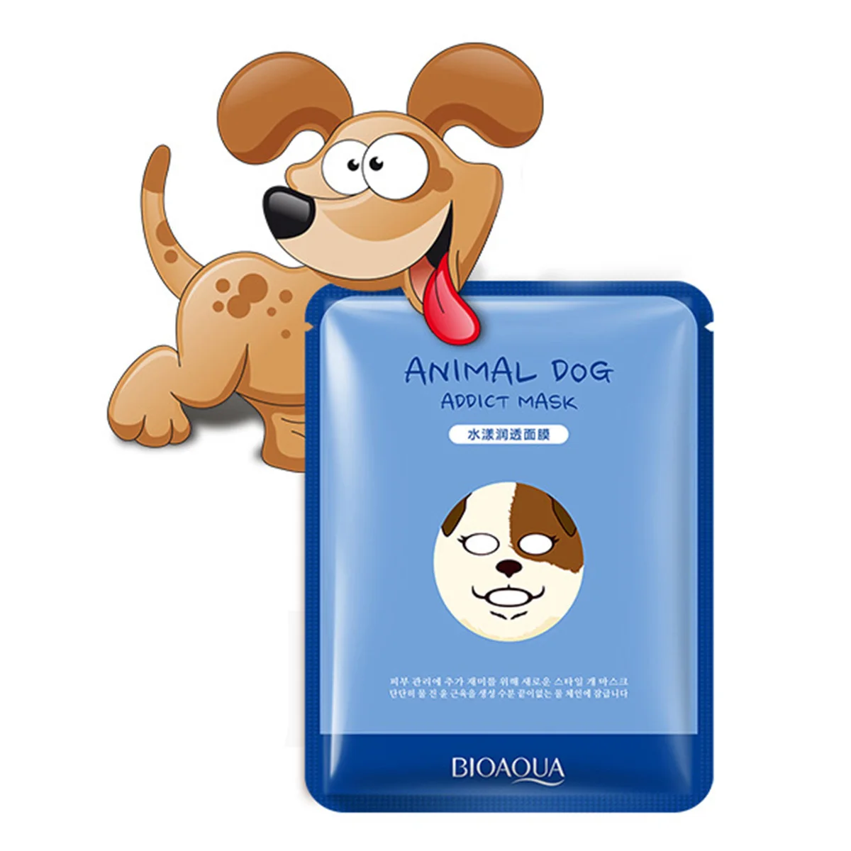 BIOAOUA маска для лица в форме тигра, панды, овцы, собаки, животных увлажняющая маска для лица с масляным контролем увлажняющая питательная маска для лица