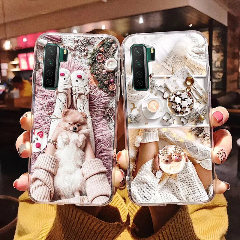 Phone Case For Huawei Honor 10X Lite Case TPU Silicon Funda For Huawei P30 Lite P20 P40 Pro Plus Honor 10i 8X 8A 9X 9A 9C 9S X10