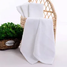 2 шт. белое полотенце с повышенной абсорбирующей способностью мягкая мочалка домашний текстиль гостиничное полотенце одноразовое квадратное полотенце дорожные принадлежности 23*23 см