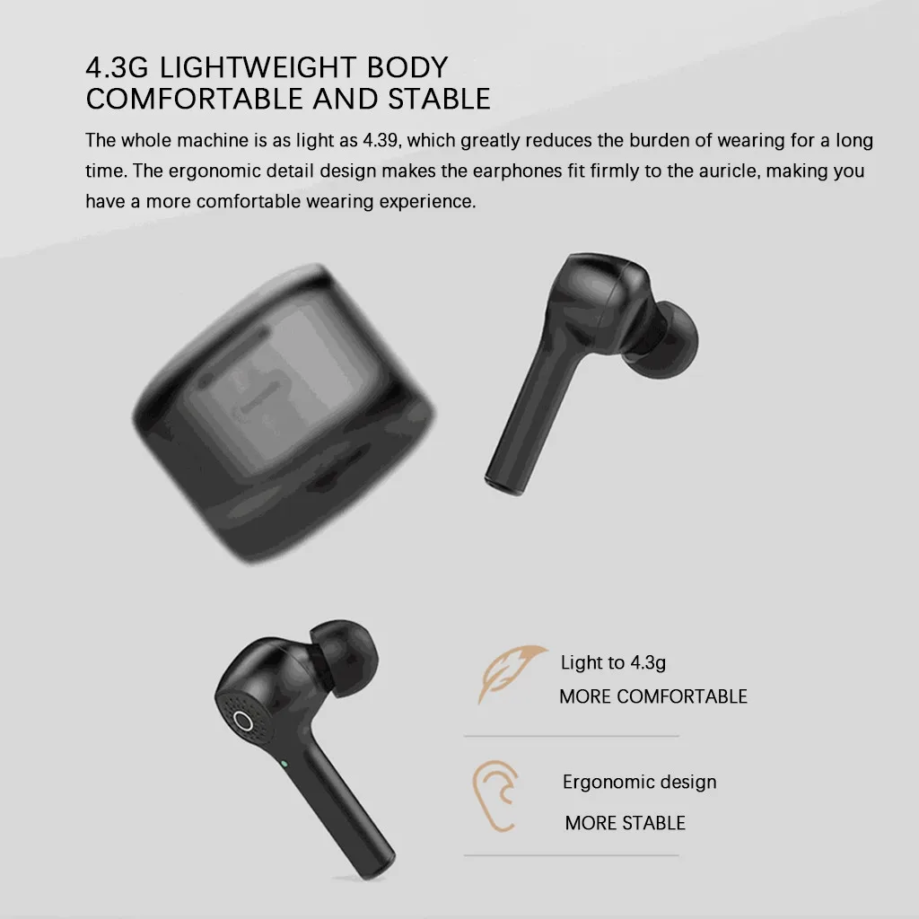 20% мини Близнецы Bluetooth спортивные стерео наушники беспроводные наушники гарнитура для iPhone samsung