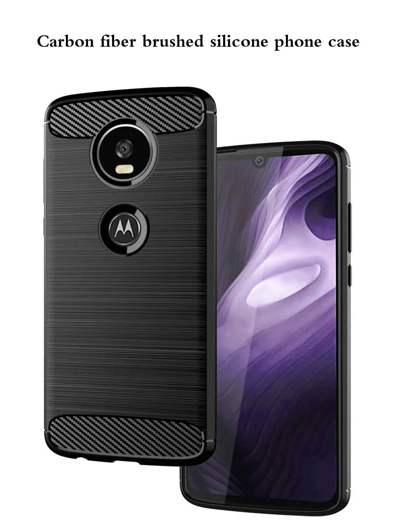 Suitable for MOTO X4 Z2 Play Z3 Z4 Force Z shockproof classic brushed texture silicone phone case |