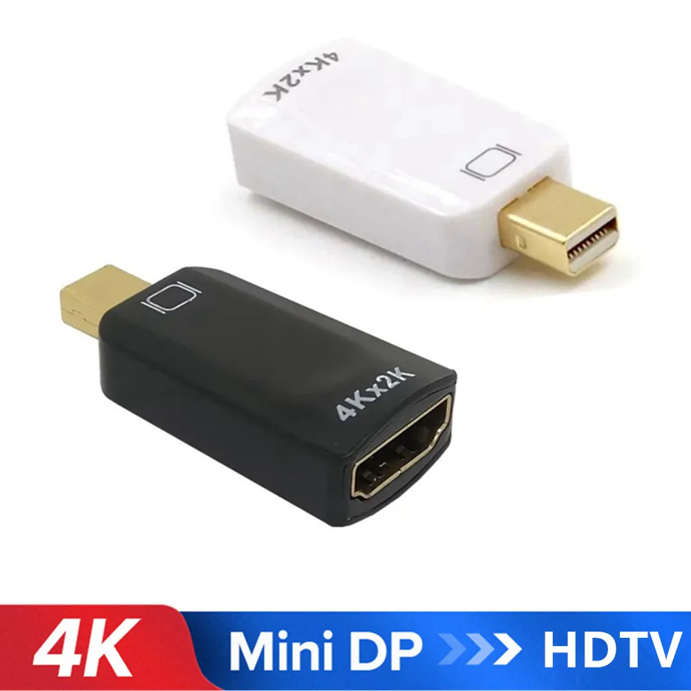 Mini Displayport Dto Adattatore 4K Compatibile Con Hdmi (Compatibile Con Thunderbolt) Per Macbook Pro Air, Mac Mini Microsoft Surface Pro 3/4
