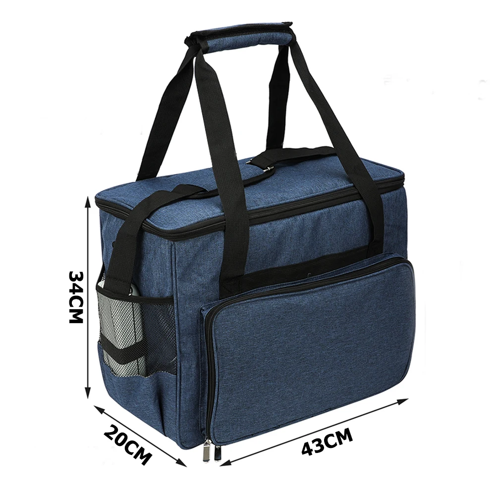 Ткань Оксфорд швейная машина сумка для хранения большой емкости швейная сумка для инструментов Ткань Оксфорд для домашнего использования многофункциональная сумка-тоут