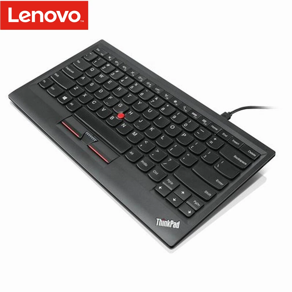 

Lenovo Thinkpad 0B47190 USB Small Red Dot Wired Keyboard Business Office Keyboard Computer Office Accessories