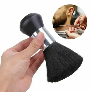 

1PC Professional Soft Black Neck Face Brushes Barber Hair Clean Hairbrush Salon Cutting Hairdressing Styling Makeup Tool
