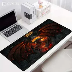 Mundo de warcraft almofada tapete do mouse gaming teclado mousepad gamer acessórios mesa tapete mouse para computador mausepad