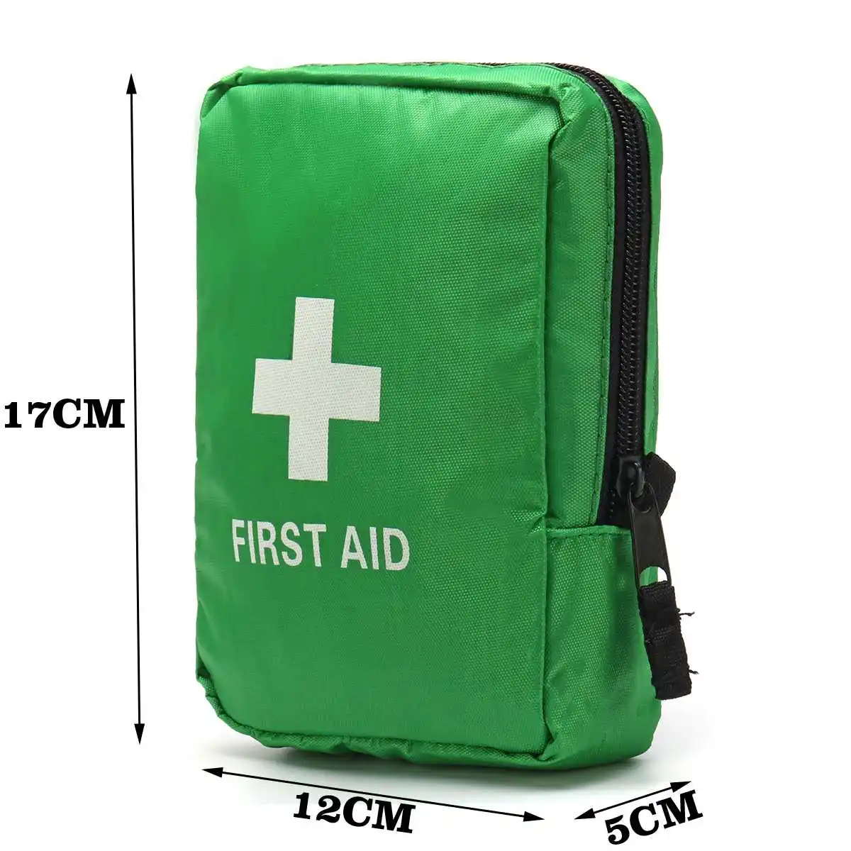 Аварийный набор, набор для лечения на открытом воздухе, Survival121Pcs зеленый Мини безопасный для кемпинга, походов, автомобиля, аптечка, медицинский набор