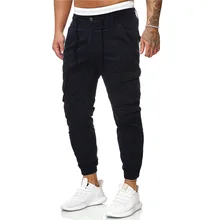 Новые европейские и американские мужские брюки с несколькими карманами модные рабочие брюки мужские