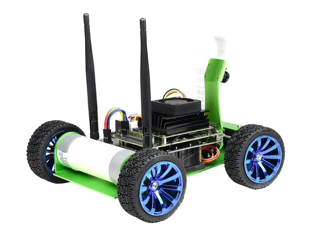 JetRacer AI Racing Robot Kit Acce работает от Jetson Nano глубокое обучение самостоятельное вождение