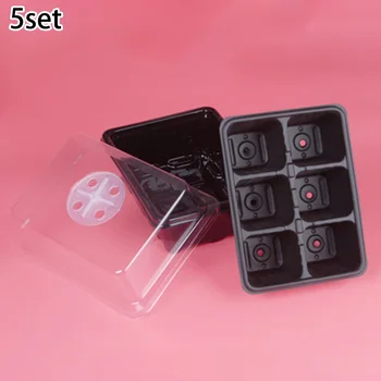 

5 Set Plant Nursery Pots Replacement Accessories Seed Grow Box Seedling
