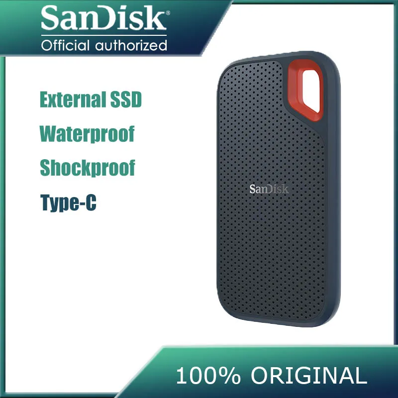 Двойной Флеш накопитель SanDisk SSD USB 3 1 Тип C ТБ 2 250 ГБ 500 внешний твердотельный диск