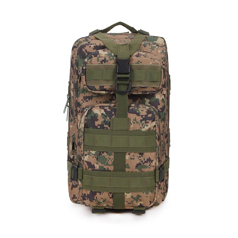 Тактический Рюкзак Molle 3 P, военная камуфляжная сумка на плечо, Многофункциональный Мужской Рюкзак Для Путешествий, Походов, спорта - Цвет: Jungle Digital