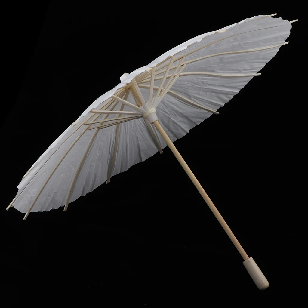 Party Supplies Mini Paper Parasol Umbrellas Blank Paper Umbrellas DIY Creative Craft Umbrella Graffiti Kids Toys