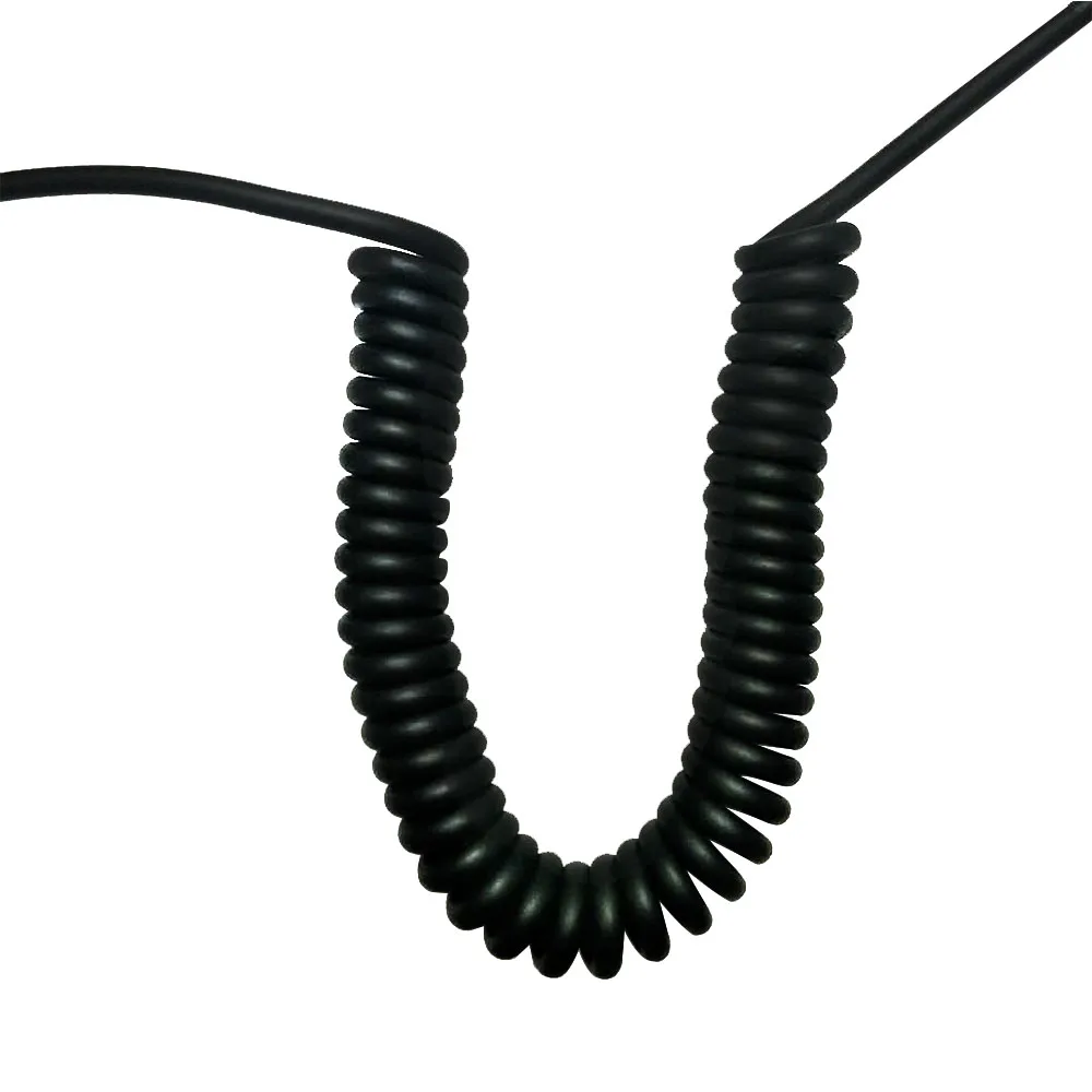 4-проводной микрофонный пружинный кабель для Motorola GP2000,GP2100,GP300,GP308,GP68,GP88,GP88S CP88,CP100,CP150 PMMN4013A (art.: 3a39eedaa12) - 3a39eedaa12