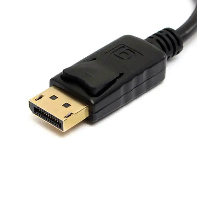 Дисплей Порт DP Мужской к HDMI Женский Кабель адаптер Дисплей порт конвертер DS