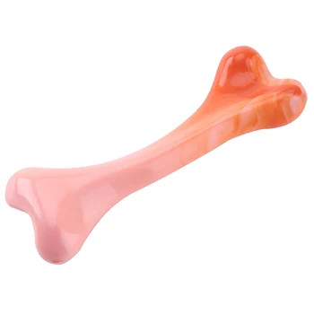 

Bright Color Durable Bite Resistant Interactive Playing Training Teeth Chew Dog Toy Cleaning Tools Cage Interior Home Bone Shape