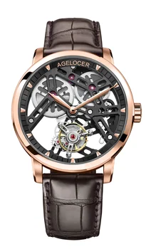

AGELOCER Caliber.A 9001 Mechanical Tourbillon Movement Skelenton Wristwatch