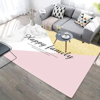 

Decorative Study Floor Mat Marble Line Rugs Creative Nordic Carpets For Living Room Sofa Coffee Table Rug Home Carpet Bedroom