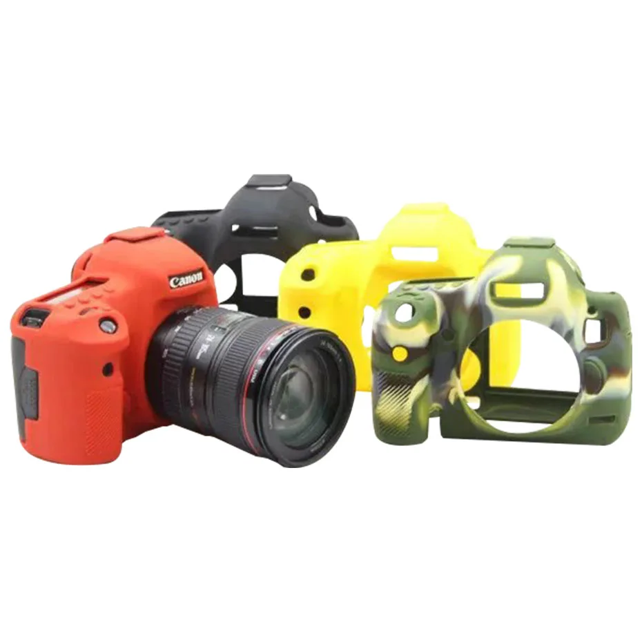 CAENBOO для Canon 5DMark III 5DS 5DSR сумка для камеры Мягкий силиконовый резиновый защитный чехол для корпуса чехол для Canon 5DMark III 5D3 сумка
