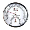 Sauna Thermometer Metal Case Steam Sauna Room Thermometer Hygrometer Bath And Sauna Indoor Outdoor Used ► Photo 1/6