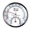 Sauna Thermometer Metal Case Steam Sauna Room Thermometer Hygrometer Bath And Sauna Indoor Outdoor 1