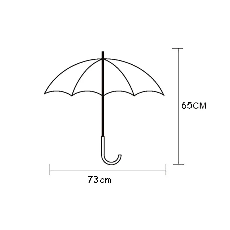 Детский прозрачный зонтик Paraguas Guarda Chuva Ombrello Paraguas Transparente зонтик Paraguas Infantil Parapluie Enfant