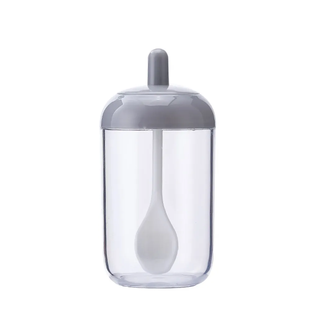 1 шт. пластиковая Солонка и перечница с дырочками сверху баночка для приправ может барбекю контейнер для приправ бутылочки контейнер для пробирки кухонная бутылка для приправ