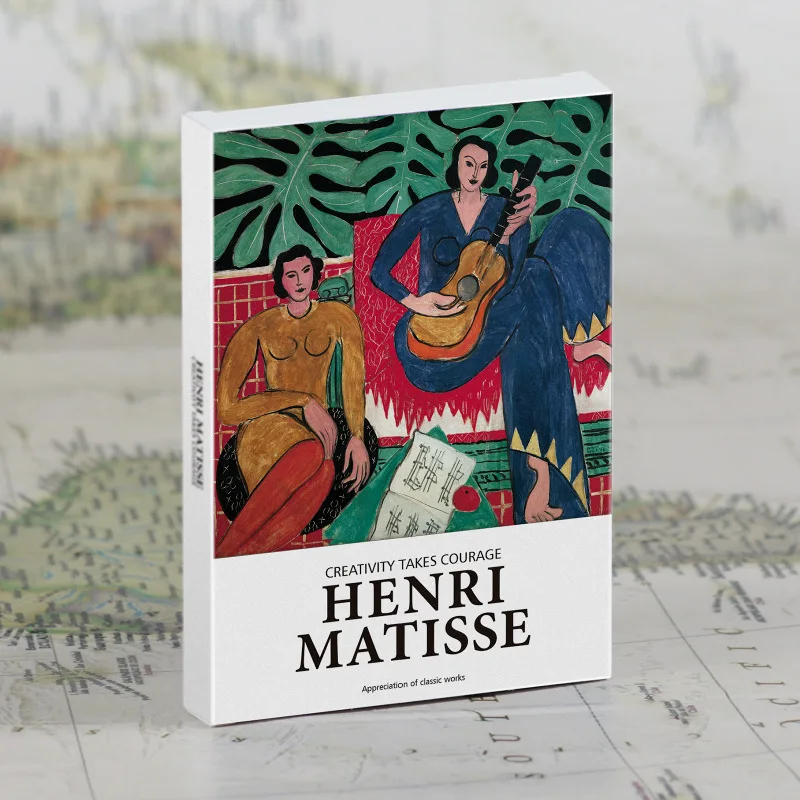 30 Pcs/Set Henri Matisse Art Painting Postcard DIY Greeting Cards Message Card Journal Decoration afbeelding
