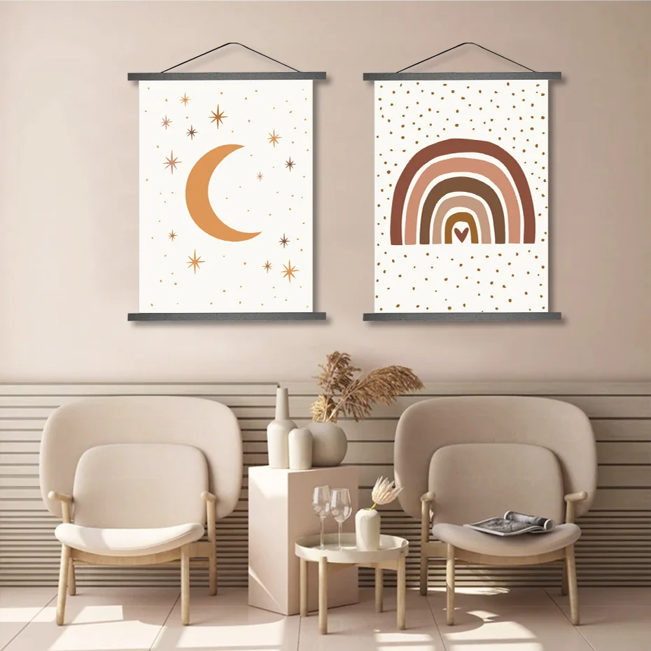 21-100cm Large Size Black MDF Wood Magnetic Hanger Photo Frame For Pictures Posters Canvas Paintings Print Wall Frame photo frame,wood canvas frame,wood photo frame,wood frame,wood picture frame,art frames