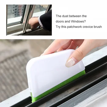 

1 set window groove cleaning brush Window Cleaner Bathroom Kitchen Floor Gap Household cleaning tool device