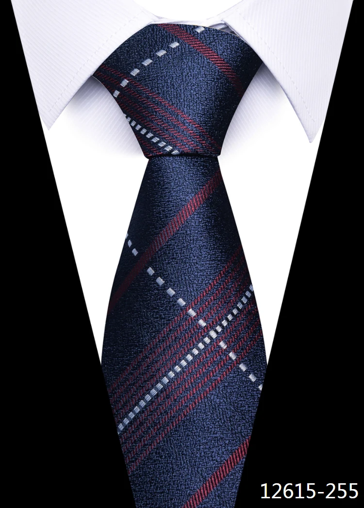 160 Colors Fashion 7.5 cm Silk Tie Men Gold Fit Wedding Luxury Party Suit Accessories Group Slim Necktie Gravatas Gift neck tie