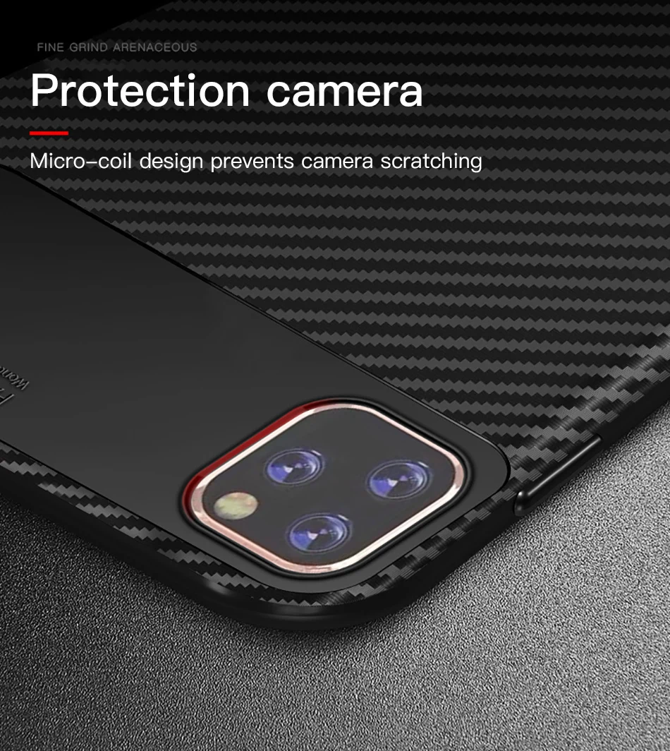 !ACCEZZ For iPhone 11 Pro Max Case 2019 New Soft TPU Business Protection Back Cases Cover Cell Phone Skid Shell Anti-fall Coque Capa (3)