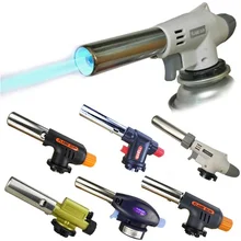 Профессиональный фонарь для приготовления пищи, кулинарный бутановый фонарь, газовая зажигалка с регулируемой пламенной головкой, фонарь для домашнего приготовления пищи