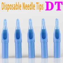 50 шт. 3/5/7/9/11 RT Пластик смываемая Татуировка Насадка Советы по стерильному одноразовому иглу острые наконечники татуировки алмаз рот трубки