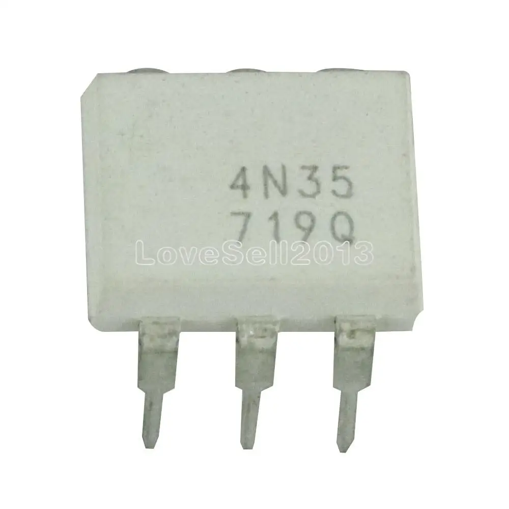 10PCS NEW 4n35 DIP6 Optocouplers Phototransistor 30V IC|Replacement ...