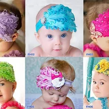 Impulse Sales-Европа и Америка Детские аксессуары для волос Детские перья повязка на голову аксессуары Amazon