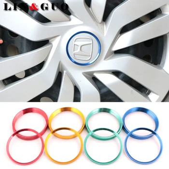 

4 pcs/lot New Refitting accessories Car Wheel center decorative circle fit for Honda FIT 2014-2017 car styling