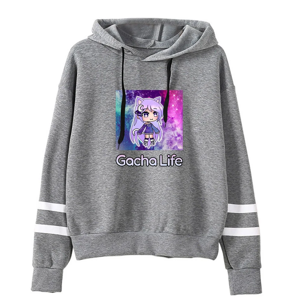 New Hot Game Gacha Life Sweatshirt Hooded Cosplay Unisex