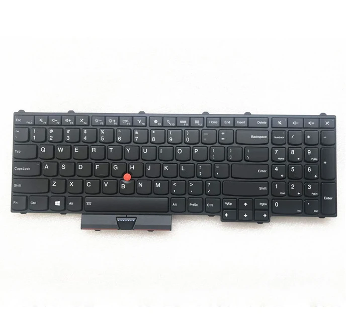 Американский английский клавиатура с подсветкой для lenovo Thinkpad P51 P50 подсветка Teclado 00PA288 00PA370 SN20K85114