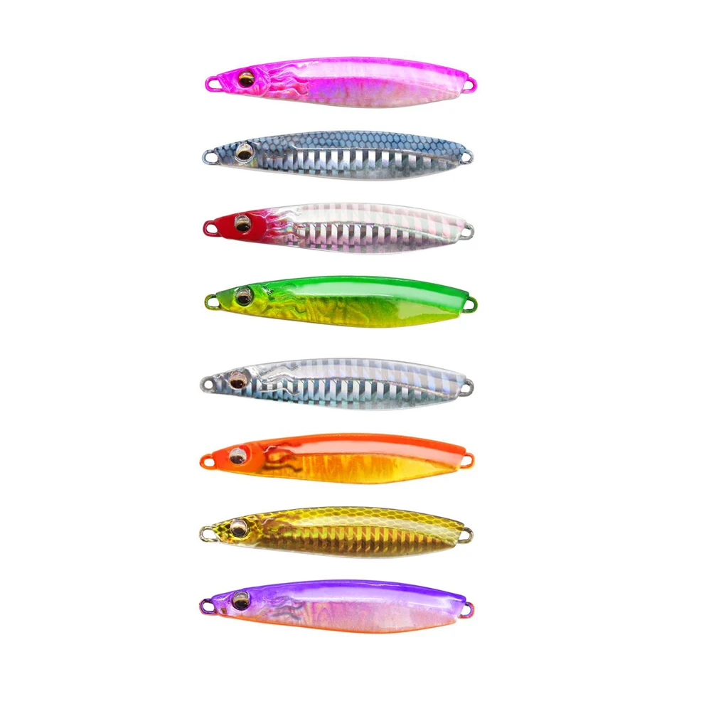 

8 шт. металлическая блесна, приманка, рыболовная приманка воблер вертикальный привести джиг оснатка приманки 18g/25g/35g/45 г Пуэр чай (есче artificiali mare ИСОГД приманки для рыбалки