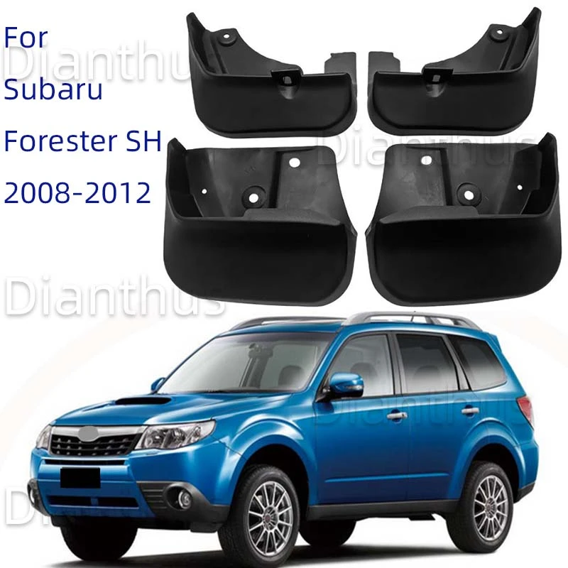 Para Subaru 2008 2012 delantera del trasero accesorios 2011 de 2010 de 2009|Guardabarros| -