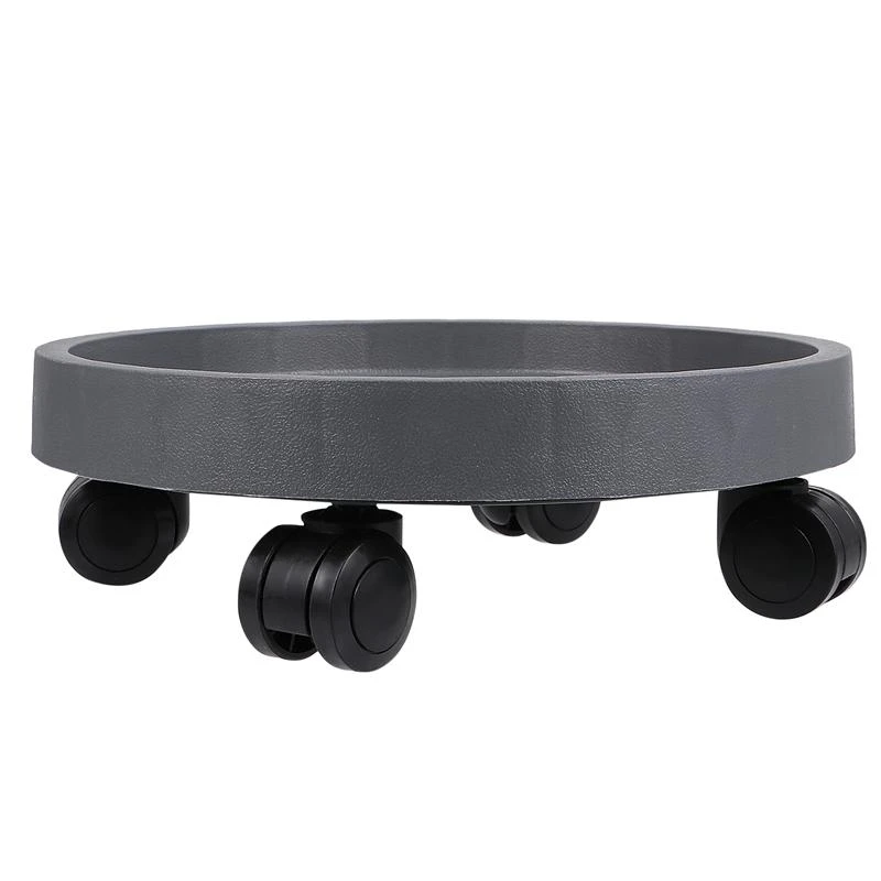 Movable Flower Pot Tray Rolling Plant Caddy Flower Pot Base Movable Flower Pot Tray Rolling Plant Caddy Flower Pot Base