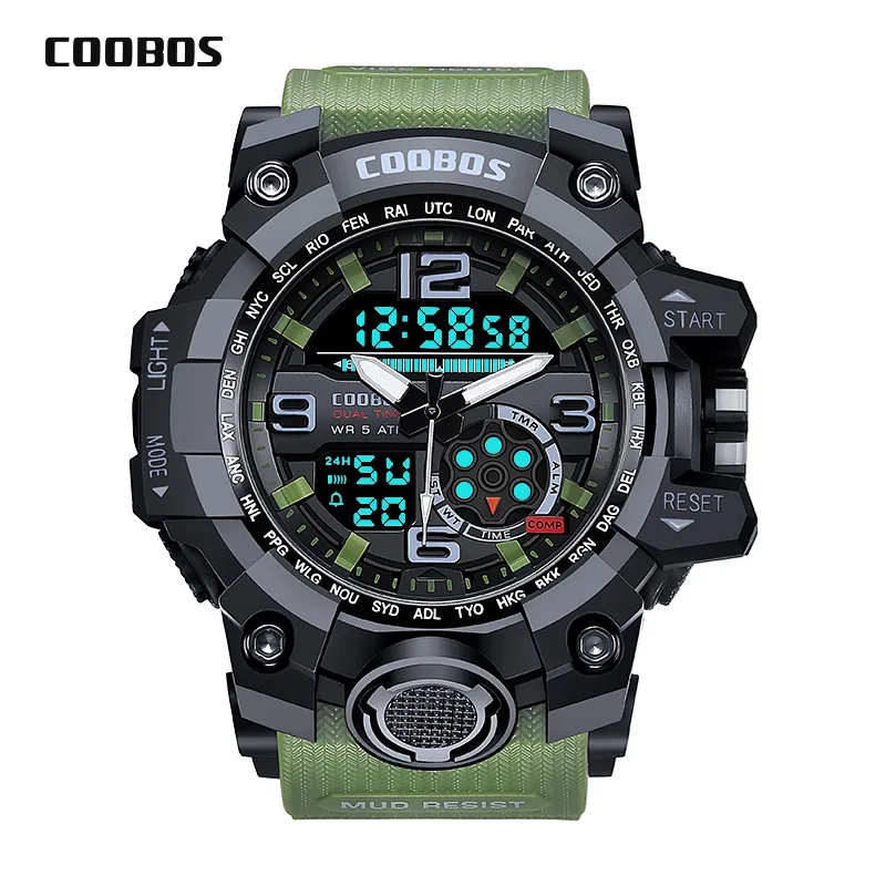

g-shock Men Sports Watches Waterproof Army Military Watches Digital Dual Display Watches G Style Shock Relogios Masculino
