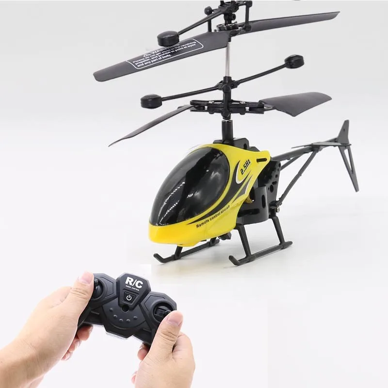 Mini RC Drone Fly RC Helicopter Aircraft Suspension Induction Helicopter Kids Toy LED Light Remote Control Toys For Children