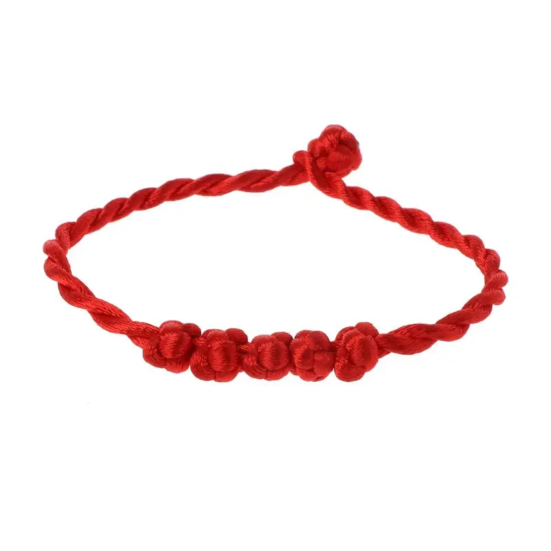 

Red String Braided Bracelet Protection for Good Luck Against Evil Eye